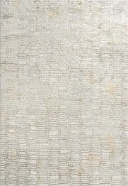 Dynamic Rugs GOLD 1356-897 Cream and Silver and Gold